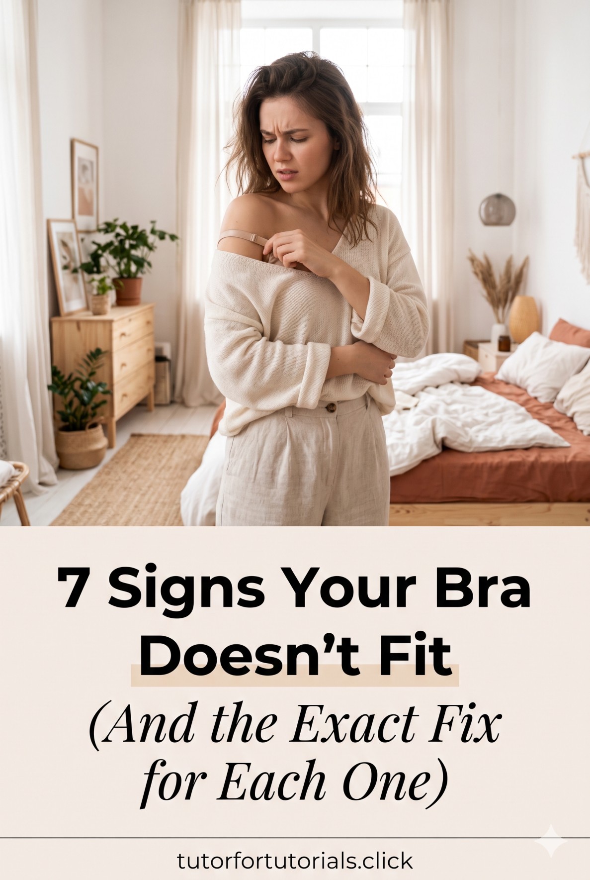 7 Signs Your Bra Doesn’t Fit (And the Exact Fix for Each One)