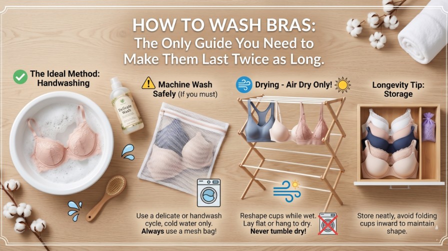 How to Wash Bras: The Only Guide You Need to Make Them Last Twice as Long